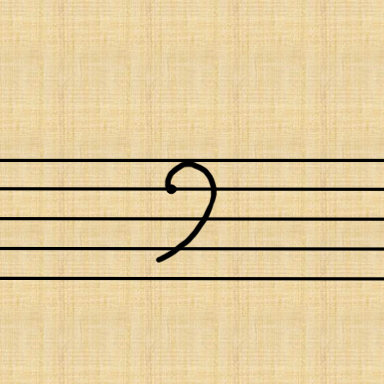 2nd step drawing bass clef