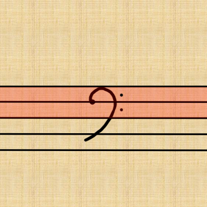 5th step drawing bass clef